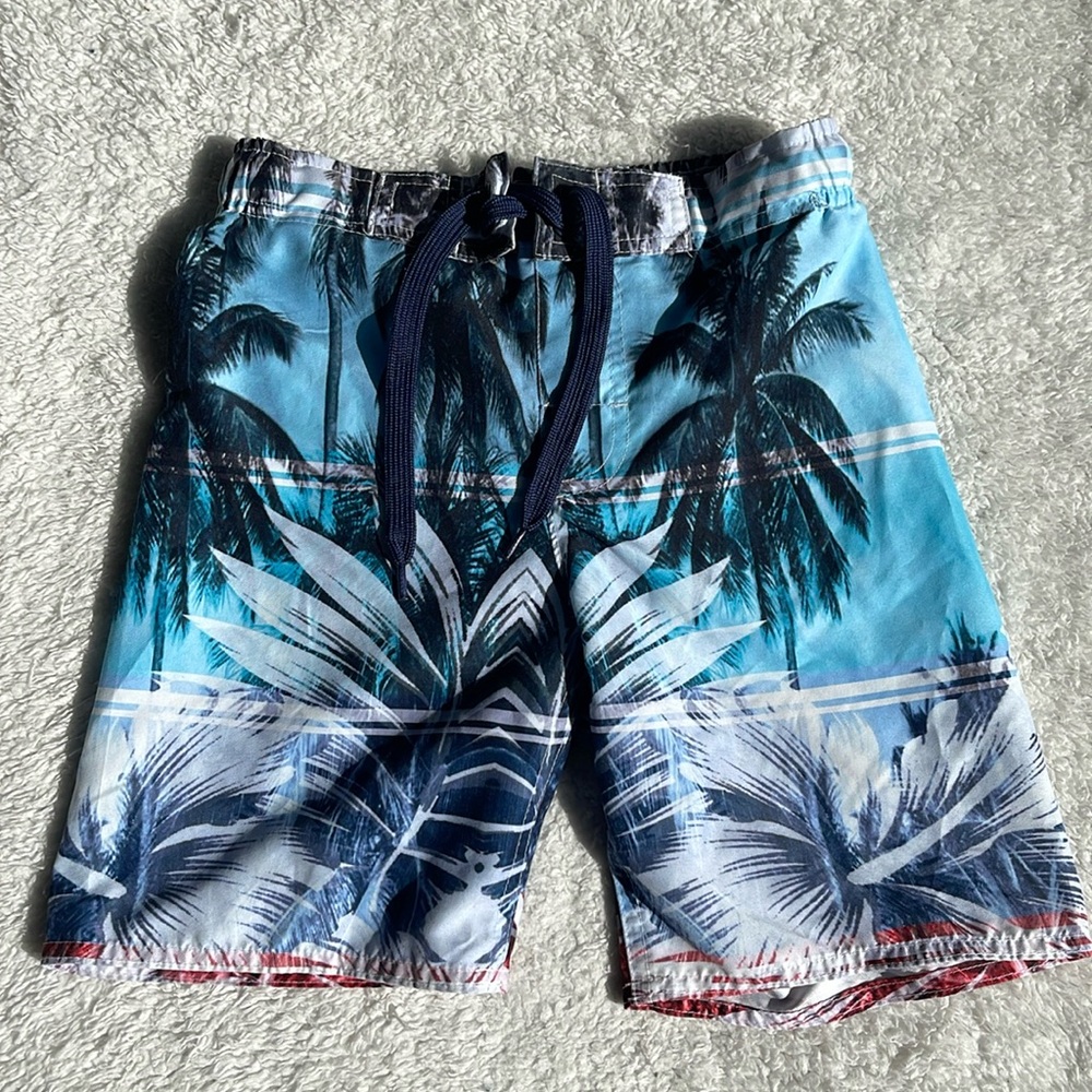 Palm Tree Swim Trunks